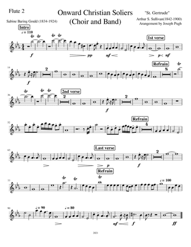 Onward Christian Soldiers (for Band and Choir) (arr. Joseph Pugh)