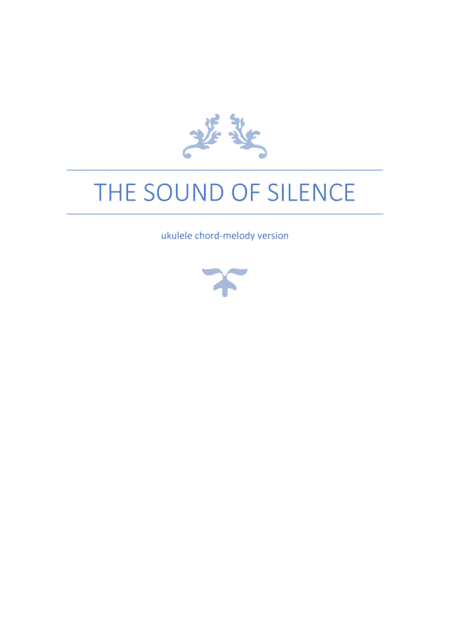 The Sound Of Silence (arr. Mona Wang)