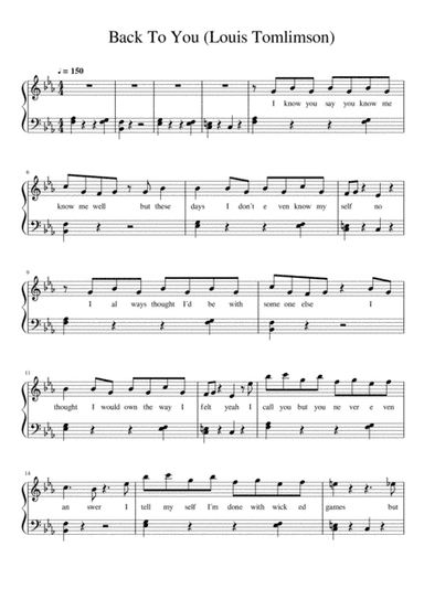 Back To You (arr. JuancyLop)