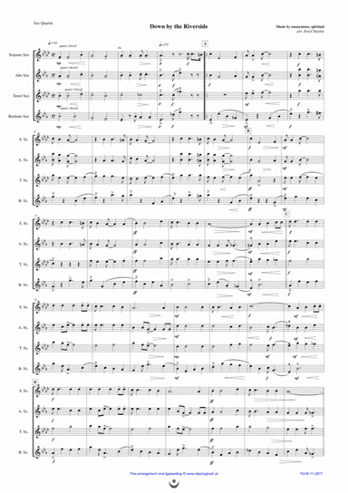 Down by the Riverside (arr. Josef STASTNY)