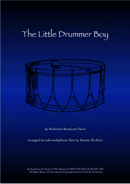 Carol Of The Drum (arr. Bonnie McAlvin)