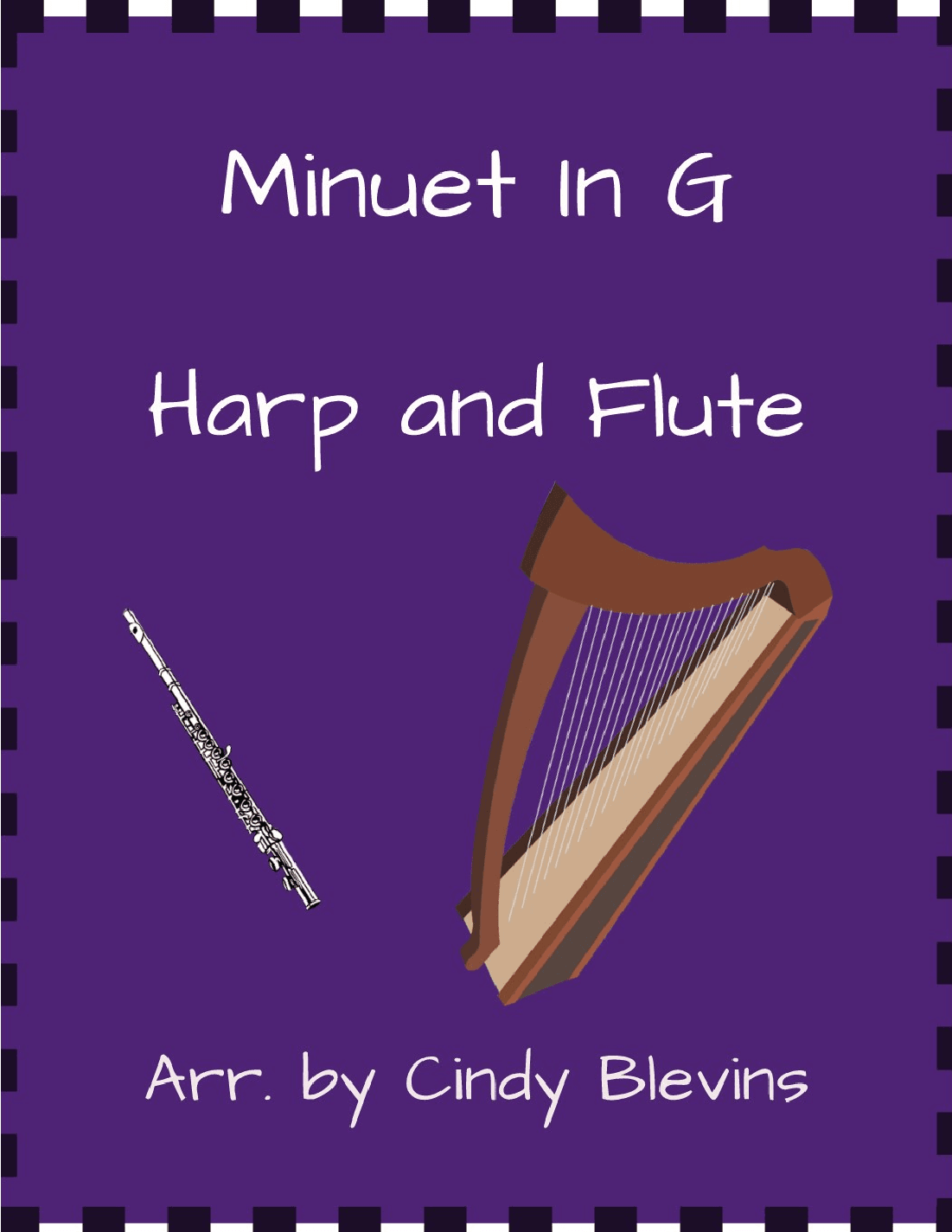 Minuet in G, for Harp and Flute (arr. Cindy Blevins)