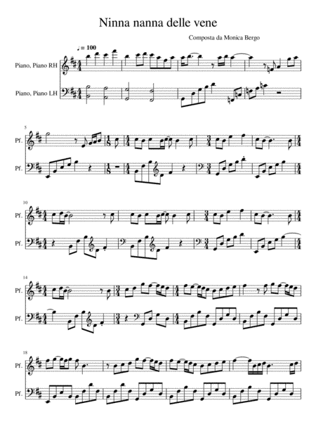 Ninna nanna delle vene