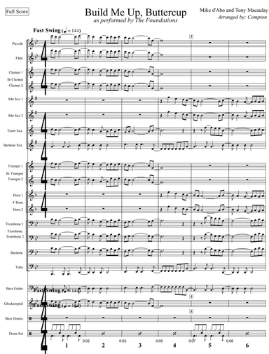 Build Me Up, Buttercup (arr. Michael Compton)