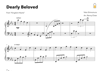 Dearly Beloved (arr. Benny Chaw)