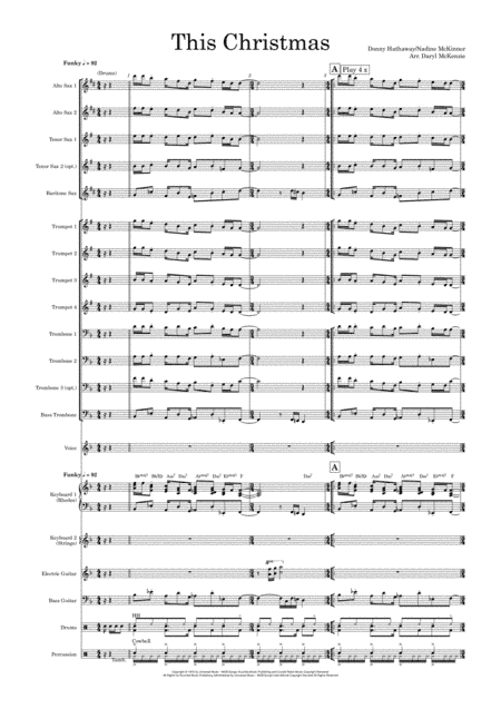 This Christmas (arr. Daryl McKenzie)
