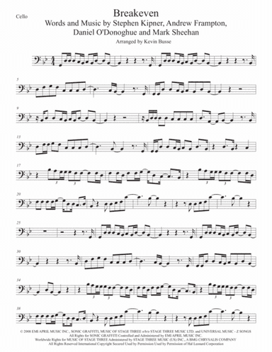 Breakeven (arr. Kevin Busse)