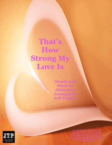 That's How Strong My Love Is (arr. Jeff Tincher)
