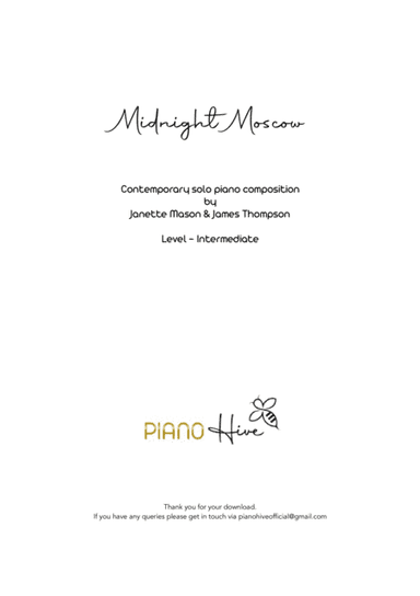 Midnight Moscow - by Piano Hive