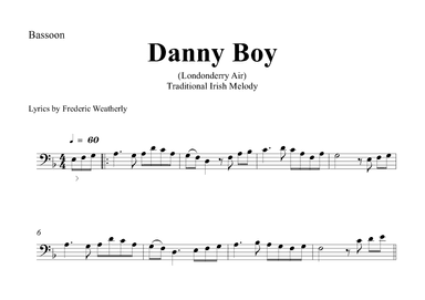 Danny Boy (Londonderry Air) (arr. Gabriel Oliveira)
