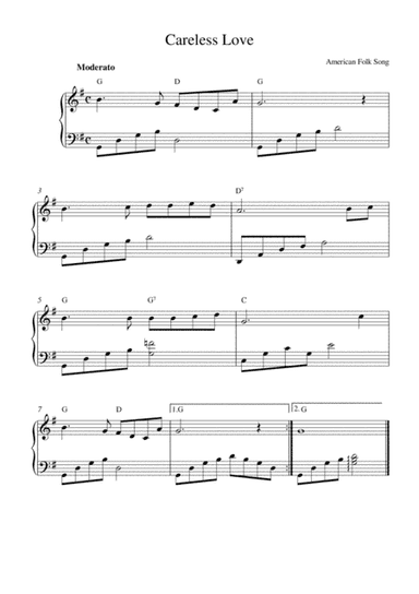 Careless Love (arr. Kaiserin Rebecca)