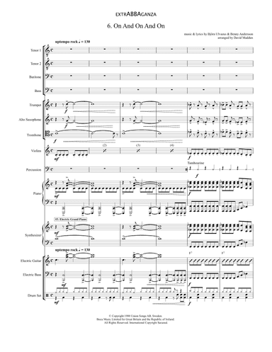 On And On And On (arr. David Maddux)