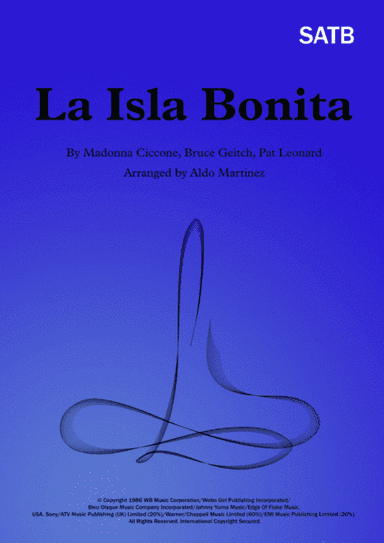La Isla Bonita (arr. Aldo Martinez)