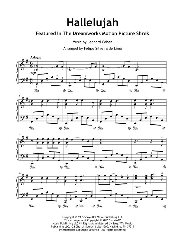 Hallelujah (arr. Felipe Silveira de Lima)