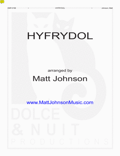 Hyfrydol-flügelhorn and ensemble arrangement (arr. Matt Johnson)