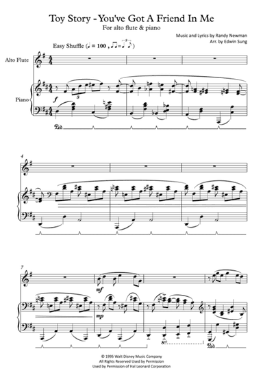 You've Got A Friend In Me (arr. Edwin Sung)