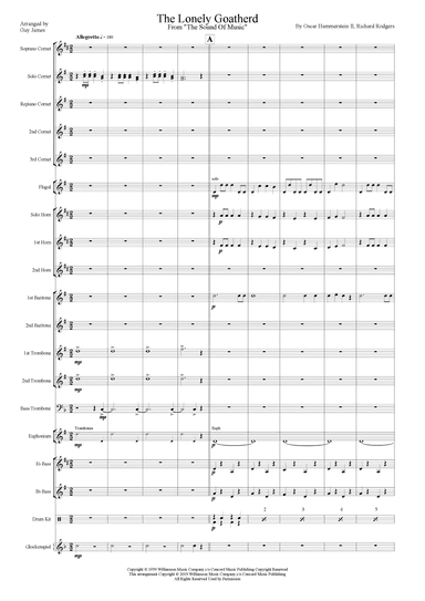 The Lonely Goatherd (arr. Guy James)