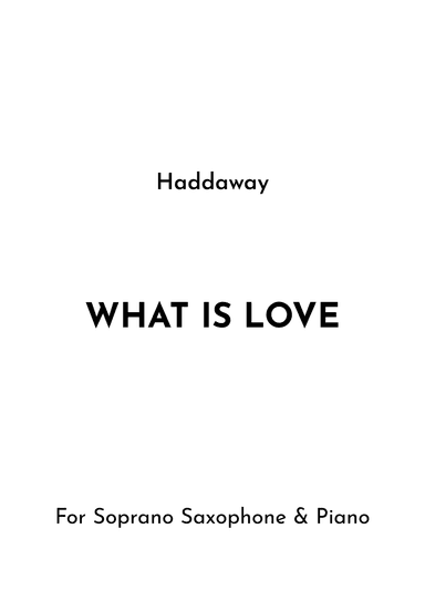 What Is Love (arr. Jireh J.)