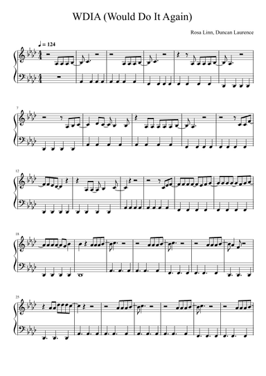 Wdia (would Do It Again) (arr. LaLa Music)