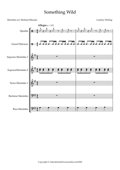 Something Wild (arr. Michael Sibanda)