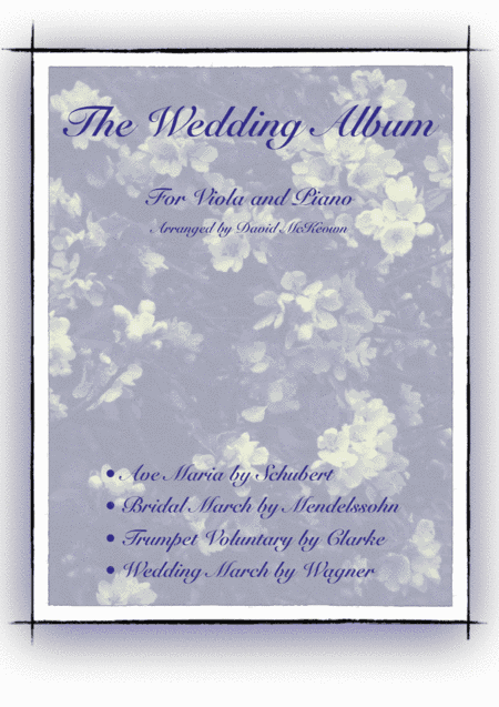 The Wedding Album, for Solo Viola and Piano (arr. David McKeown)