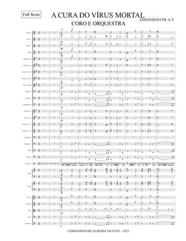 A CURA DO VIRUS MORTAL PARA CORO E ORQUESTRA