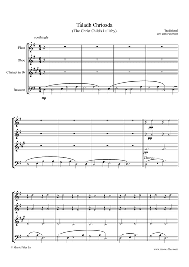T?a?ladh Chr?i?osda (Christ Child's Lullaby) (arr. Jim Paterson)