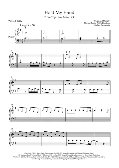 Hold My Hand (arr. Warren & Debby)