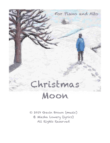Christmas Moon for Alto and Piano
