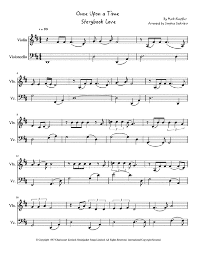 Once Upon A Time...storybook Love (arr. Songhea Sackrider)