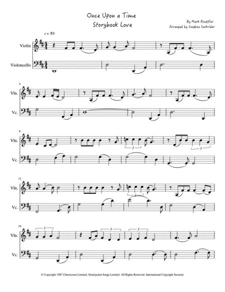 Once Upon A Time...storybook Love (arr. Songhea Sackrider)