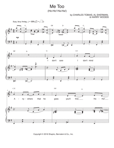 Me Too (arr. Daniel Pippert)