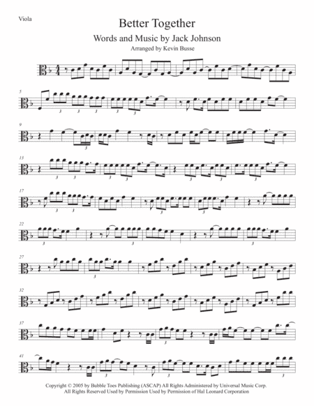 Better Together (arr. Kevin Busse)
