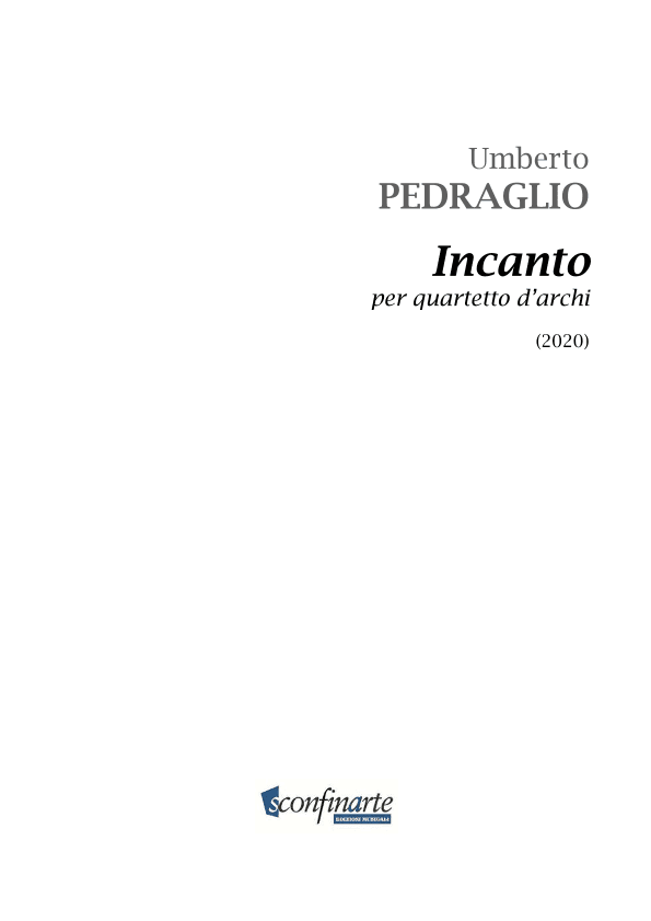 Umberto Pedraglio: INCANTO (ES-20-021)