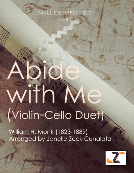 Abide with Me (Eventide) Violin & Cello Duet (arr. Janelle Zook Cunalata)