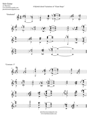 Giant Steps (arr. Jonathan Hawkins)