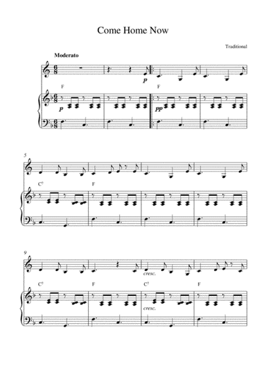 Come Home Now (arr. Kaiserin Rebecca)