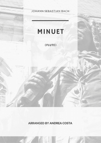 Minuet in D Minor (arr. Andrea Costa)
