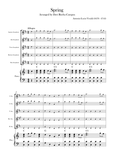 Spring (arr. Davi Rocha Campos)