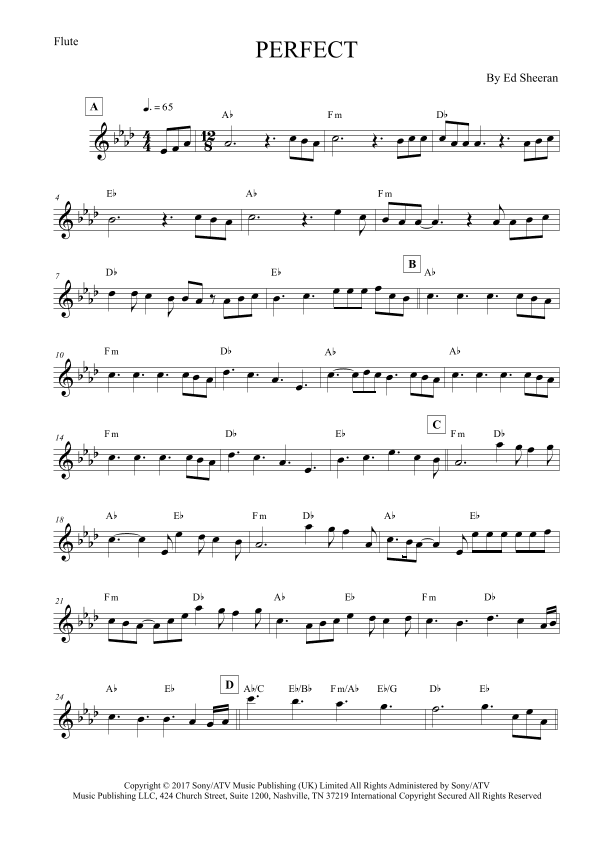 Perfect (arr. Leo Silva)