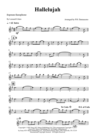 Hallelujah (arr. P.H. Damasceno)