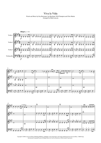Viva La Vida (arr. Mark Lansom)