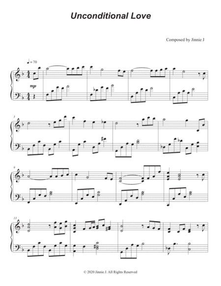 Unconditional Love (Original Piano Composition)