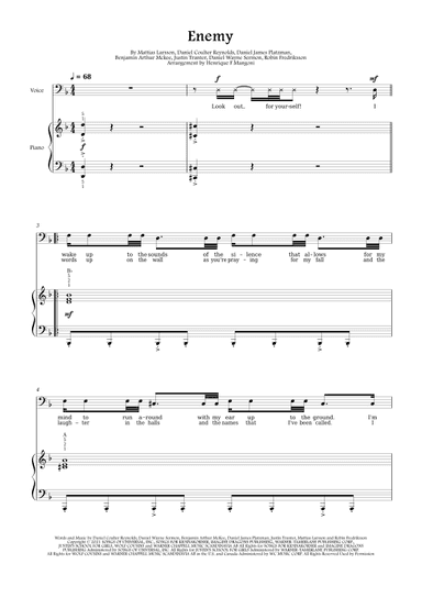 Enemy (arr. Henrique F Mangoni)