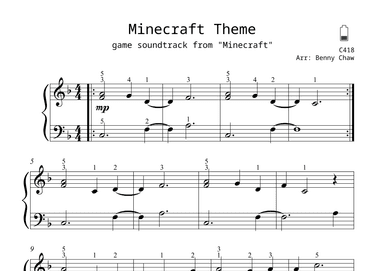 Minecraft (arr. Benny Chaw (Off-Key 101))