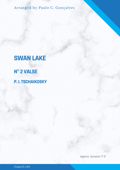 SWAN LAKE - Nº 2 VALSE - P. I. TSCHAIKOSKY (arr. Paulo C. Gonçalves)