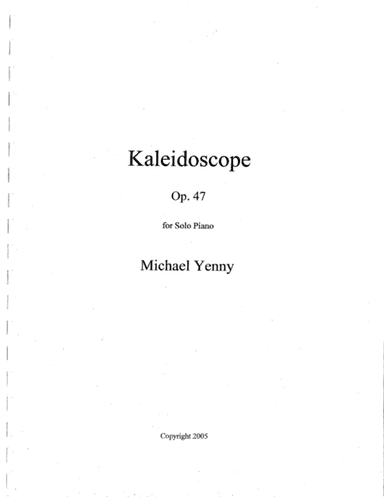Kaleidoscope, op. 47
