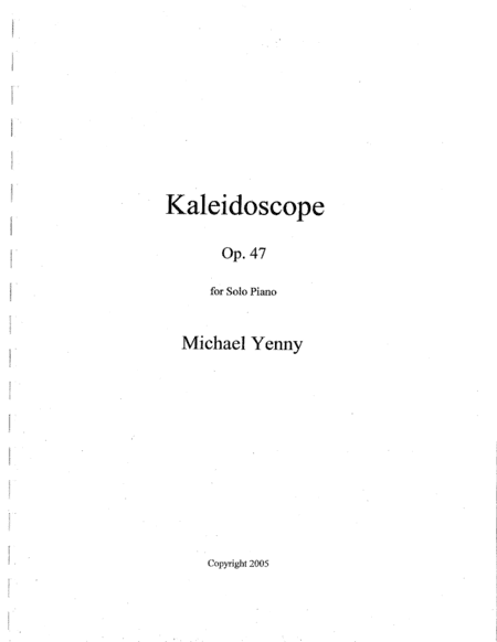 Kaleidoscope, op. 47