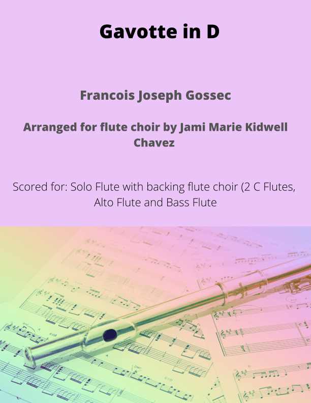 Gavotte in D (arr. Jami Marie Kidwell Chavez)