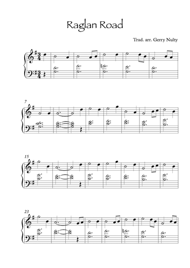 Raglan Road (arr. Gerry Nulty)